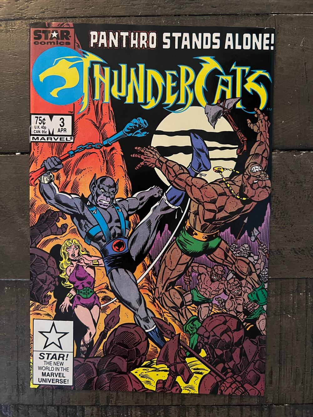 VINTAGE 1987 Star Comics "THUNDERCATS" #3 - M - Never Opened!